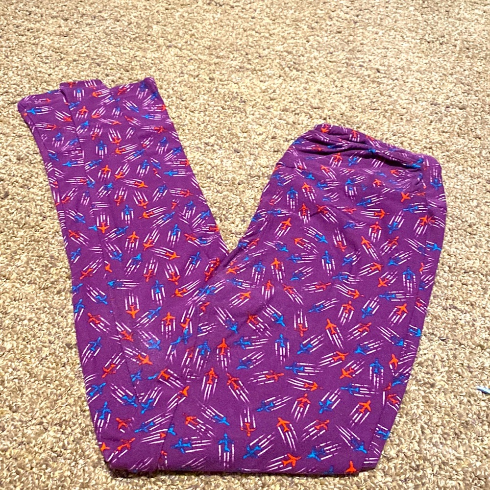 Airplanes LuLaRoe leggings